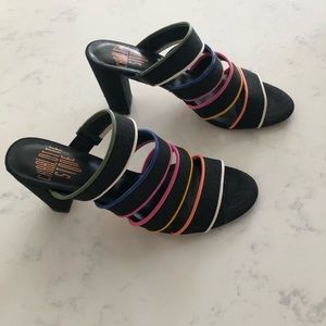 Block heel sandals